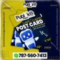 Post Card 4"x6" Glossy F/C (1 lado)
